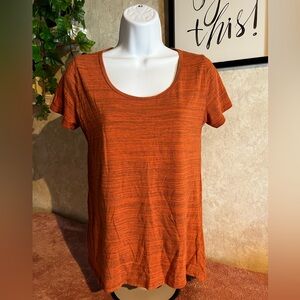 LuleRoe Burnt Orange Short Sleeve Tee 💛